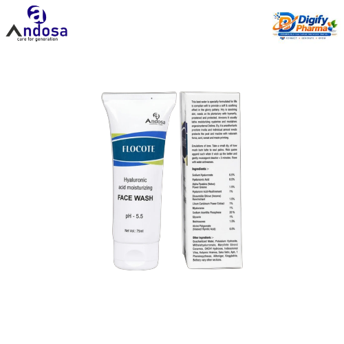Flocote Hyaluronic Acid Moisturizing Face Wash